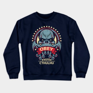 Vote Cthulhu Crewneck Sweatshirt